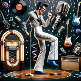 Greeting Card Celebrate Elvis: Embrace Joy and Nostalgia Today