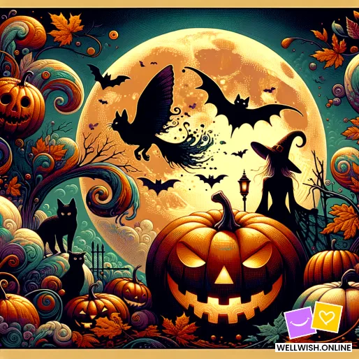 Greeting Card Halloween Magic: Embrace Mystery, Joy, and Laughter