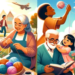 Greeting Card National Grandparents’ Day: Wisdom and Warmth