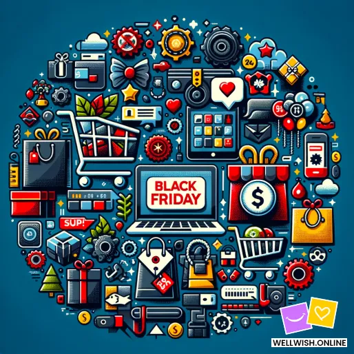 Greeting Card Find Serenity and Joy This Black Friday