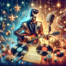 Greeting Card Celebrate Elvis Presley Day with Joyful Memories and Love