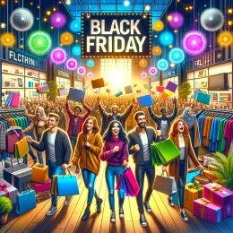 Greeting Card Discover the True Riches of Black Friday: Connection & Joy