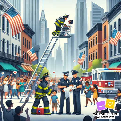 Honor First Responders: Celebrating Courage and Sacrifice Greeting Card Honor First Responders: Celebrating Courage and Sacrifice