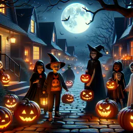 Magia de Halloween: Inspira Creatividad y Misterio Encantador Greeting Card Magia de Halloween: Inspira Creatividad y Misterio Encantador