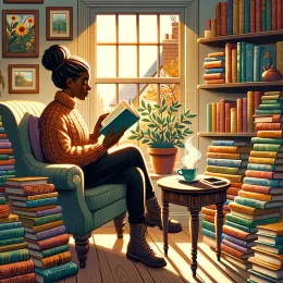 Greeting Card Celebrate World Book Day: Discover New Adventures