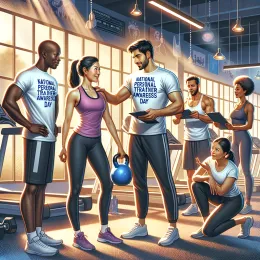 Greeting Card Celebrate National Personal Trainer Awareness Day