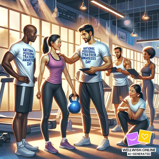 Celebrate National Personal Trainer Awareness Day Greeting Card Celebrate National Personal Trainer Awareness Day