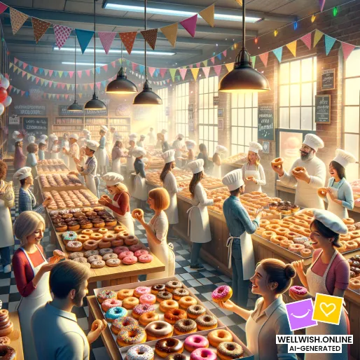 Celebrate Life’s Sweet Joys: A Day as Bright as a Donut Greeting Card Celebrate Life’s Sweet Joys: A Day as Bright as a Donut