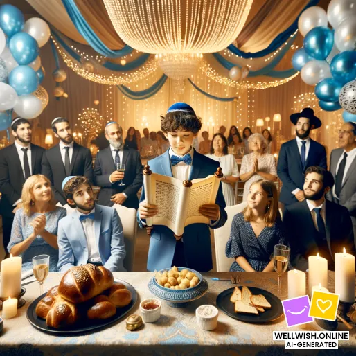 Bar Mitzvah Milestone: Celebrate with Joy and Meaning Greeting Card Bar Mitzvah Milestone: Celebrate with Joy and Meaning