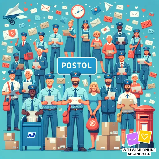 Happy Postal Workers’ Day: Celebrating Inspiration and Joy! Greeting Card Happy Postal Workers’ Day: Celebrating Inspiration and Joy!