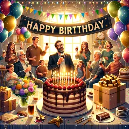 Greeting Card Celebrate Dad’s Birthday: Honoring Wisdom and Joy