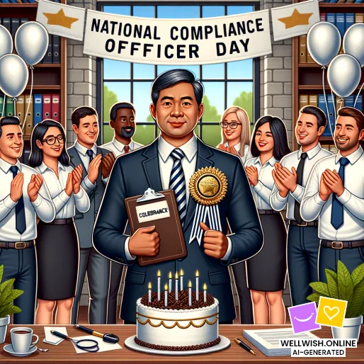 Celebrating National Compliance Officer Day: Integrity Heroes Greeting Card Celebrating National Compliance Officer Day: Integrity Heroes