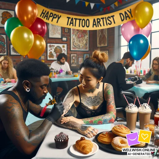 Celebra a los Artistas del Tatuaje: Maestros de la Tinta y la Imaginación Tarjeta postal Celebra a los Artistas del Tatuaje: Maestros de la Tinta y la Imaginación