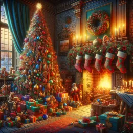 Día Mágico de Navidad: Abraza la Alegría, la Paz y Nuevos Recuerdos Greeting Card Día Mágico de Navidad: Abraza la Alegría, la Paz y Nuevos Recuerdos