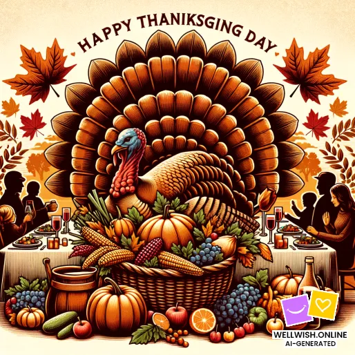 Thanksgiving Gratitude: Treasured Memories and Joyful Connections Greeting Card Thanksgiving Gratitude: Treasured Memories and Joyful Connections