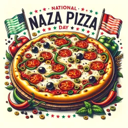 Greeting Card Celebrate National Pizza Day: A Slice of Joy for Everyone