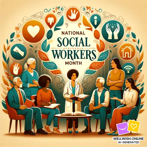 Celebrating Compassion: Honoring Caregivers in March Greeting Card Celebrating Compassion: Honoring Caregivers in March