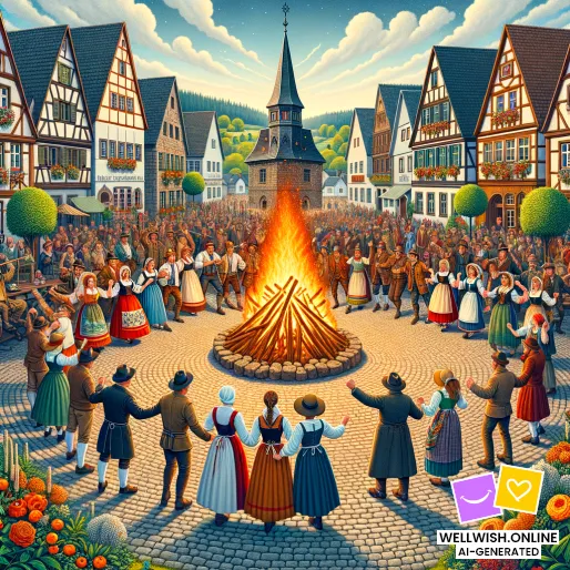Magia de la Noche de Walpurgis: Abraza la Renovación y la Alegría Tarjeta postal Magia de la Noche de Walpurgis: Abraza la Renovación y la Alegría