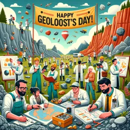 Greeting Card Celebrate Geologist’s Day: Unearth Earth’s Hidden Secrets