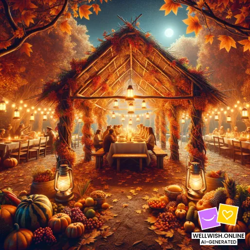 Embrace Sukkot: Joy, Peace, and New Beginnings Greeting Card Embrace Sukkot: Joy, Peace, and New Beginnings