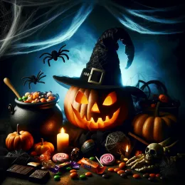 Greeting Card Enchanting Halloween: Embrace Magic and Mystery