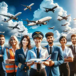 Greeting Card Celebrate Civil Aviation Day: Inspiration in Every Flight