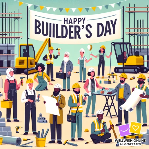 Celebrate Builder’s Day: Honoring Passion and Craftsmanship Greeting Card Celebrate Builder’s Day: Honoring Passion and Craftsmanship