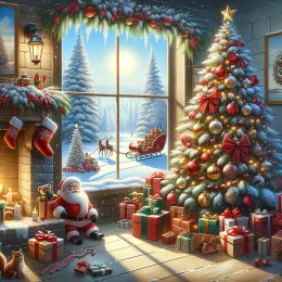 Greeting Card Christmas Magic: Embracing Warmth, Joy, and Inspiration in Your Home