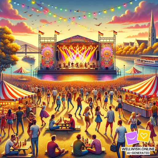 Experience the Magic of Donauinselfest: Music and Joy Greeting Card Experience the Magic of Donauinselfest: Music and Joy