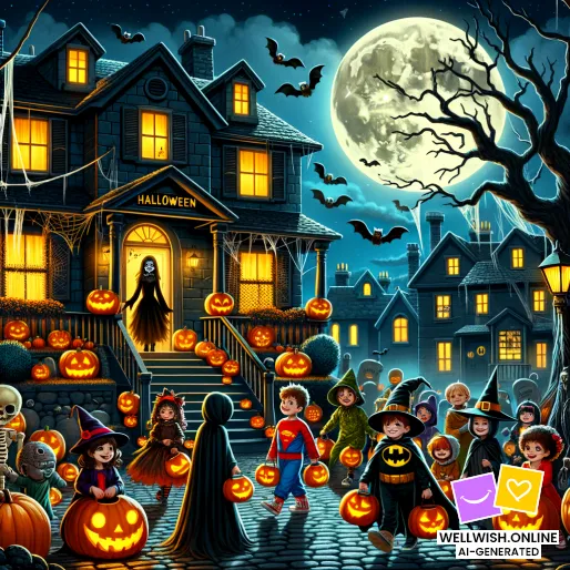 Enchanted Halloween: Embrace Magic, Laughter, and Delight Greeting Card Enchanted Halloween: Embrace Magic, Laughter, and Delight