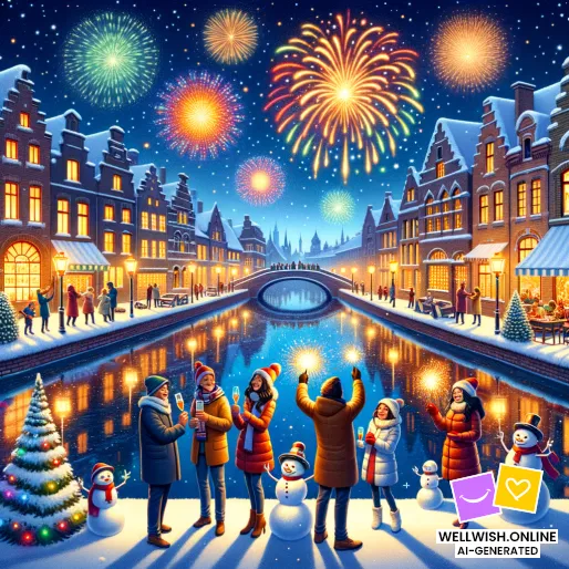 Abraza Nuevas Aventuras y Alegría en el Año Venidero Tarjeta postal Abraza Nuevas Aventuras y Alegría en el Año Venidero