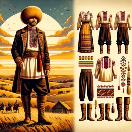 Greeting Card Celebrate Cossack Spirit: Embrace Courage and Unity Today