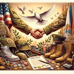 Greeting Card Honor the Brave: Celebrating Armed Forces Day Today