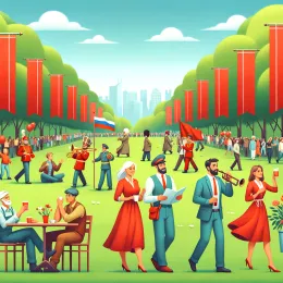 Día de la Primavera y del Trabajo: Abraza la Renovación y la Inspiración Greeting Card Día de la Primavera y del Trabajo: Abraza la Renovación y la Inspiración