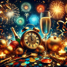 Greeting Card New Year Wishes: Embrace Your Dreams and Find Joy