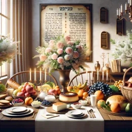 Greeting Card Celebrate Shavuot: Wisdom, Tradition, and Sweet Joy