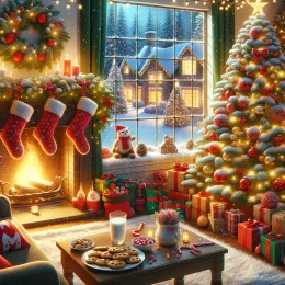 Greeting Card “Embrace the Warmth and Joy of the Christmas Season”