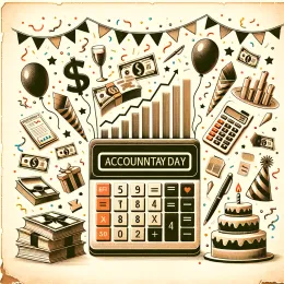 Greeting Card Celebrate the Unsung Heroes of Finance and Storytelling