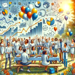 Greeting Card Celebrate Statistics Workers: Unveil Stories Behind Numbers