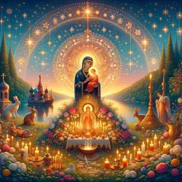 Greeting Card Assumption of the Virgin Mary: Embracing Peace, Inspiration, and New Horizons