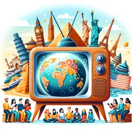 Greeting Card Celebrate World Television Day: The Magic of Storytelling