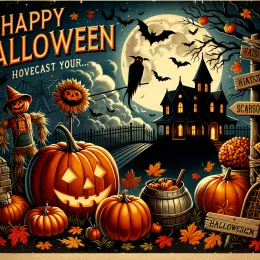 Greeting Card Experience the Magic of Halloween: Joy, Mystery, and Adventure Await!