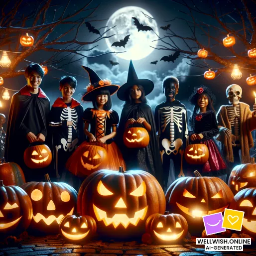 Magical Halloween: Cherished Memories and Joyful Adventures Greeting Card Magical Halloween: Cherished Memories and Joyful Adventures