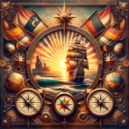 Greeting Card Open New Horizons: Daily Inspiration and Courage