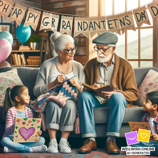 Celebrate Grandparents: Wisdom, Love, and Timeless Bonds Greeting Card Celebrate Grandparents: Wisdom, Love, and Timeless Bonds