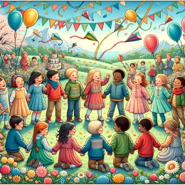 Greeting Card Celebrate Children’s Day: Embrace Joy and Wonder