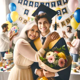 Greeting Card Celebrate Graduation: Embrace New Adventures Ahead