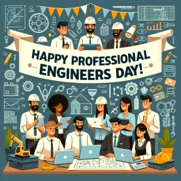 Greeting Card Celebrating the Art and Impact of Professional Engineers