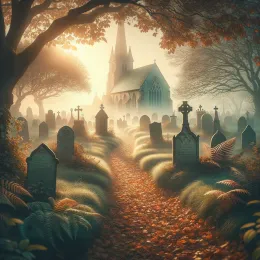 Greeting Card Honor Memories and Embrace Grace on All Saints’ Day