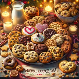 Greeting Card Celebrate National Cookie Day: Savor Sweet Moments Together